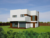 Projekt domu z płaskim dachem JM115